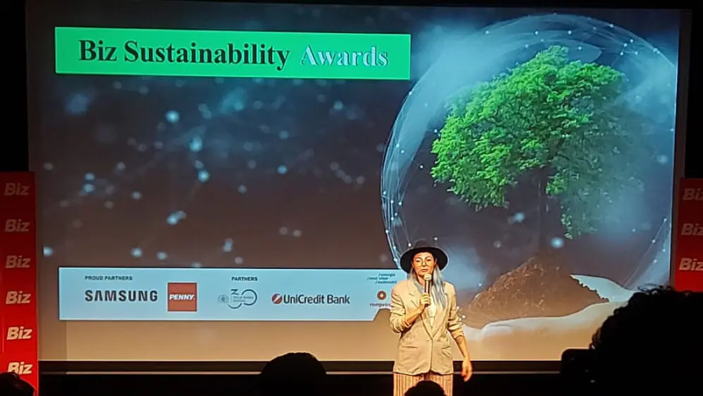 Eutron - Un partener pentru un viitor sustenabil la BIZ Sustainability Gala