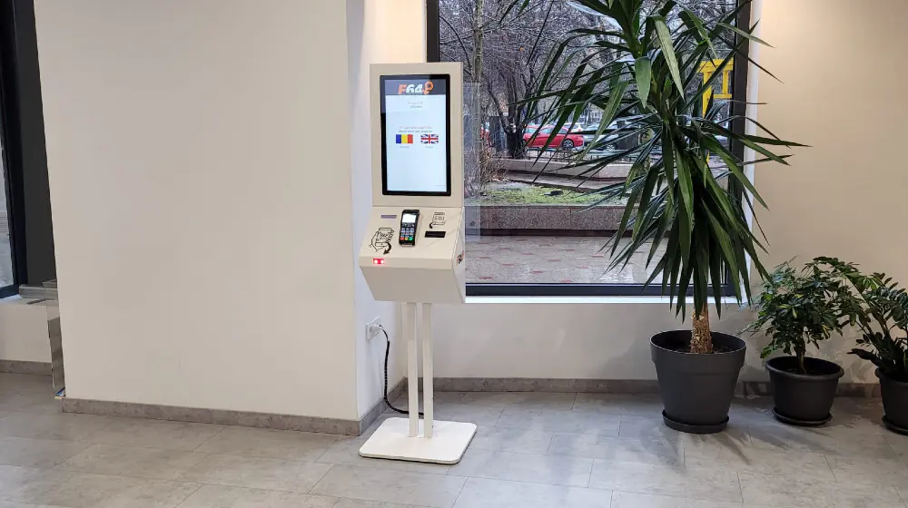 Eutron a implementat un Self Service Kiosk custom la F64 