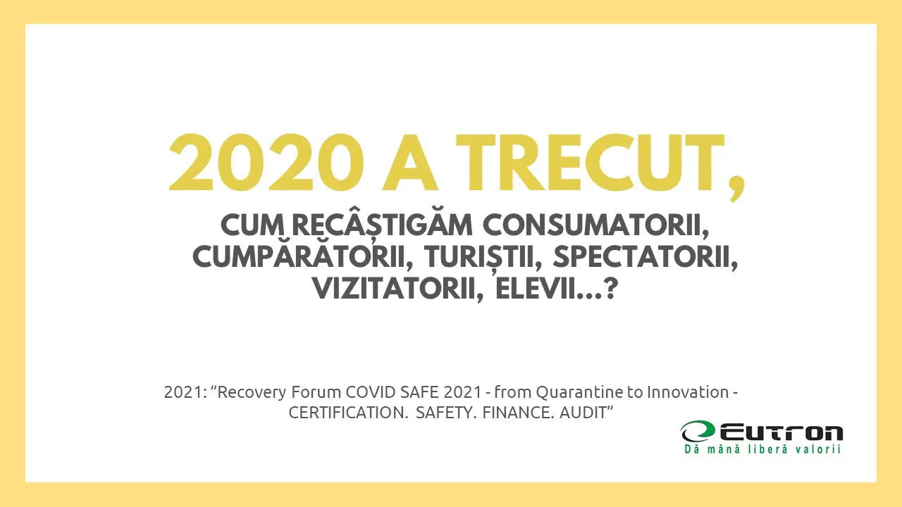 Eutron took part in the Recovery Forum COVID SAFE 2021 - from Quarantine to Innovation conference organized by Govnet