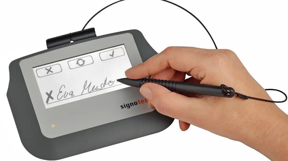 Soluții de captare a semnăturii digitale și a amprentei